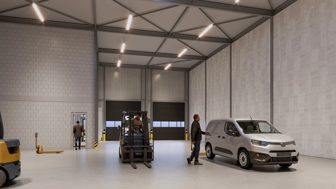 Ontwerp & projectmanagement nieuwbouw bedrijfsverzamelcomplex