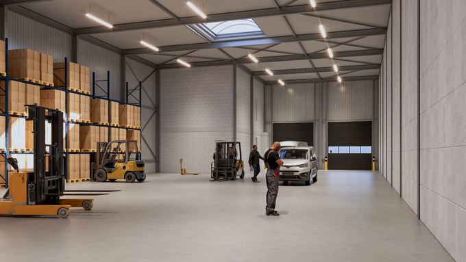 Ontwerp & projectmanagement nieuwbouw bedrijfsverzamelcomplex