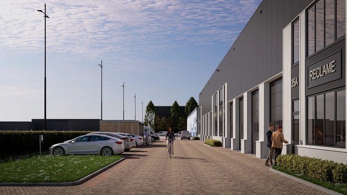 Ontwerp & projectmanagement nieuwbouw bedrijfsverzamelcomplex